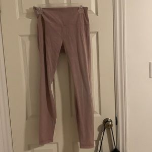 Lululemon Pink Diamond Dye Leggings